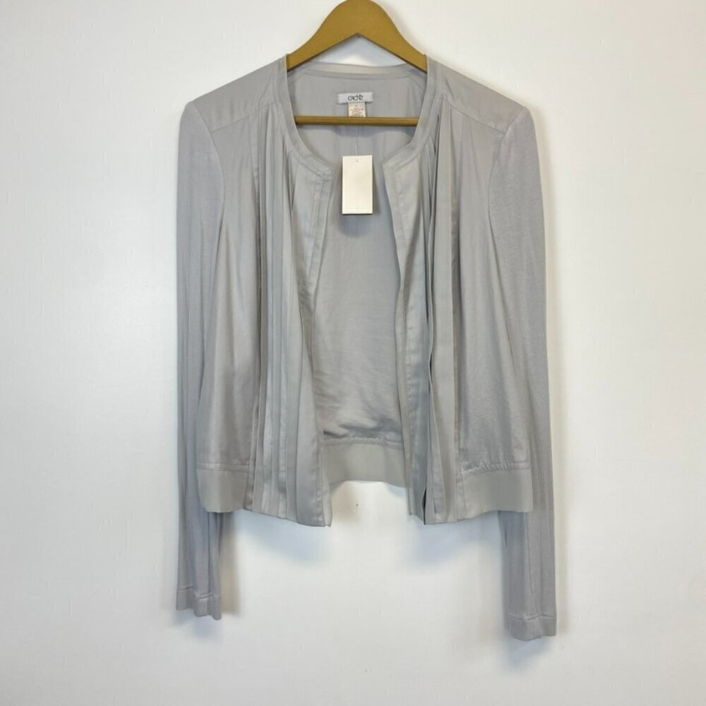 NWT Cache Silver Cardigan Jacket - Picture 2 of 12